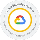 Professional Cloud Security Engineer badge